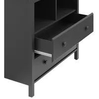 Storkcraft Alpine 2-Drawer 2-Shelf Changing Table Chest