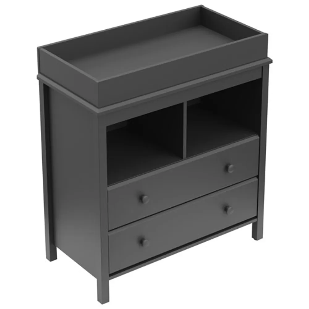 Storkcraft Alpine 2-Drawer 2-Shelf Changing Table Chest