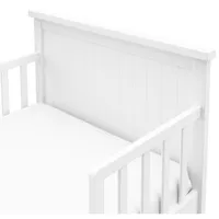 Graco Bailey Toddler Bed with Guardrails - White