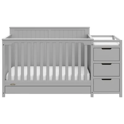 Graco Hadley 4-in-1 Convertible Crib with 3-Drawer Changing Table