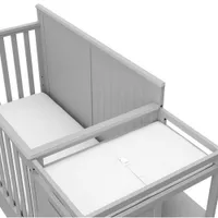 Graco Hadley 4-in-1 Convertible Crib with 3-Drawer Changing Table