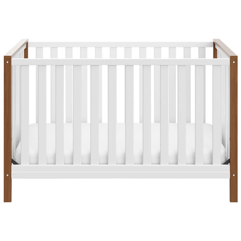 Lit de bébé transformable 4-en-1 Modern Pacific de Storkcraft - Blanc/Bois flotté rétro