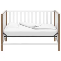 Lit de bébé transformable 4-en-1 Modern Pacific de Storkcraft - Blanc/Bois flotté rétro