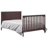 Graco Hadley 4-in-1 Convertible Crib with 3-Drawer Changing Table - Espresso