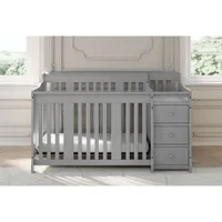 Storkcraft Portofino 4-in-1 Convertible Crib with 3-Drawer Changing Table