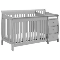 Storkcraft Portofino 4-in-1 Convertible Crib with 3-Drawer Changing Table