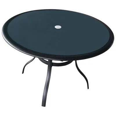 Table transitionnelle d'extérieur de Ravello - Noir