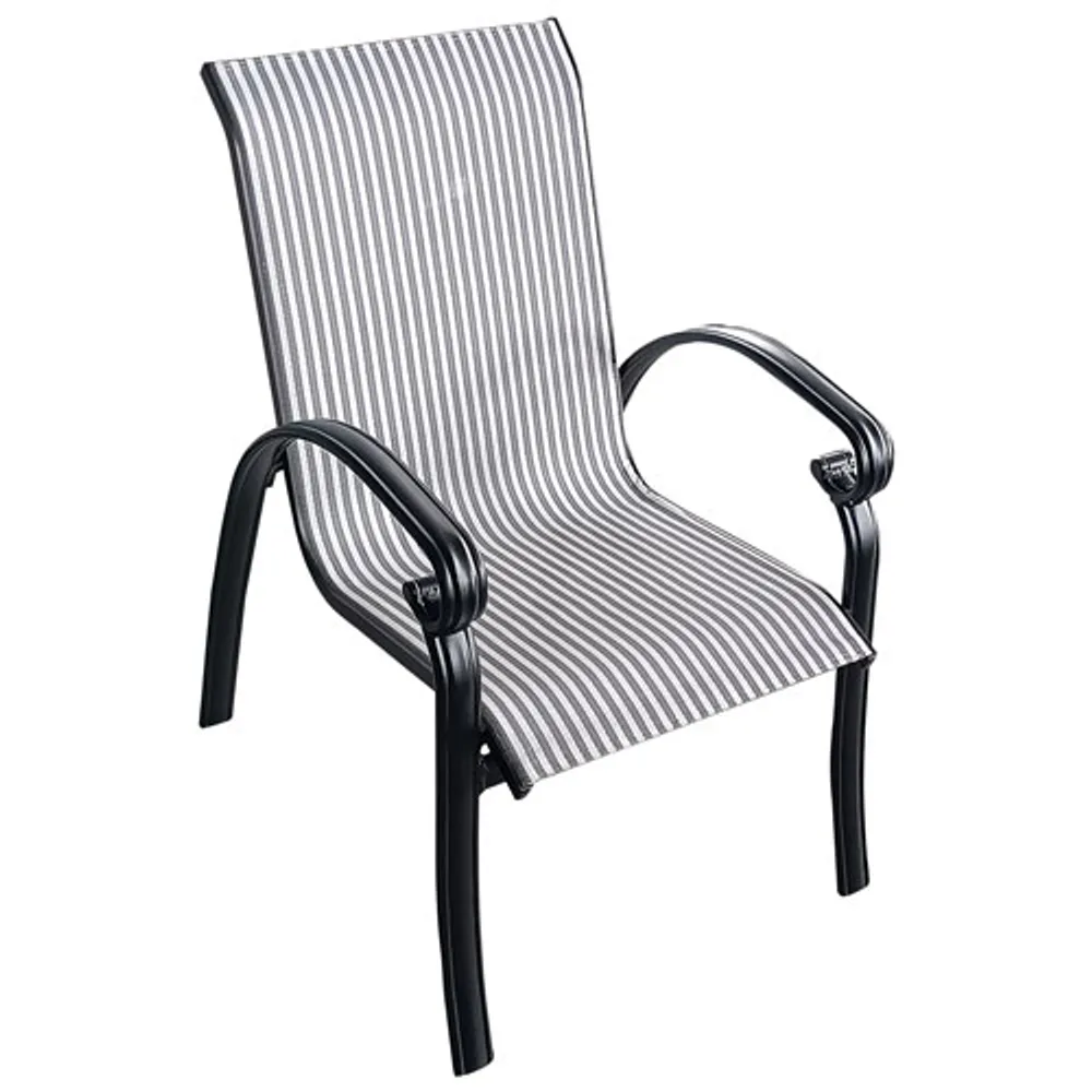 Ravello Stacking Chairs - Striped - Set of 4