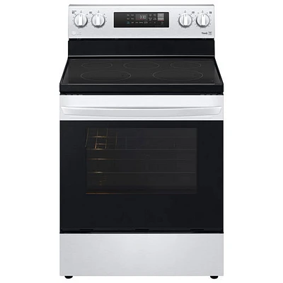 Cuisinière électrique 5 éléments 6,3 pi³ 30 po de LG (LREL6321S) - Acier inox - BO - Parfait état