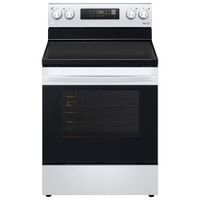 LG 30" 6.3 Cu Ft 5-Element Electric Range (LREL6321S) -Stainless Steel -Open Box -Perfect Condition