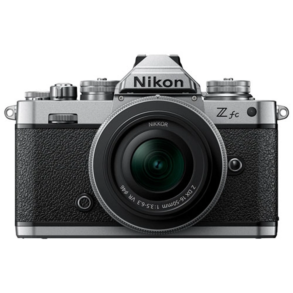 Appareil photo sans miroir Z fc de Nikon avec objectif VR 16-50 mm