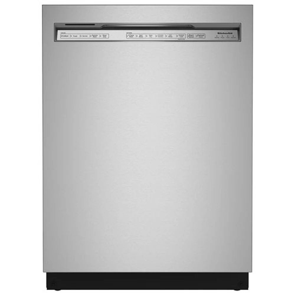 KitchenAid 24" 47dB Built-In Dishwasher with Stainless Steel Tub (KDFE104KPS) - PrintShield Stainless