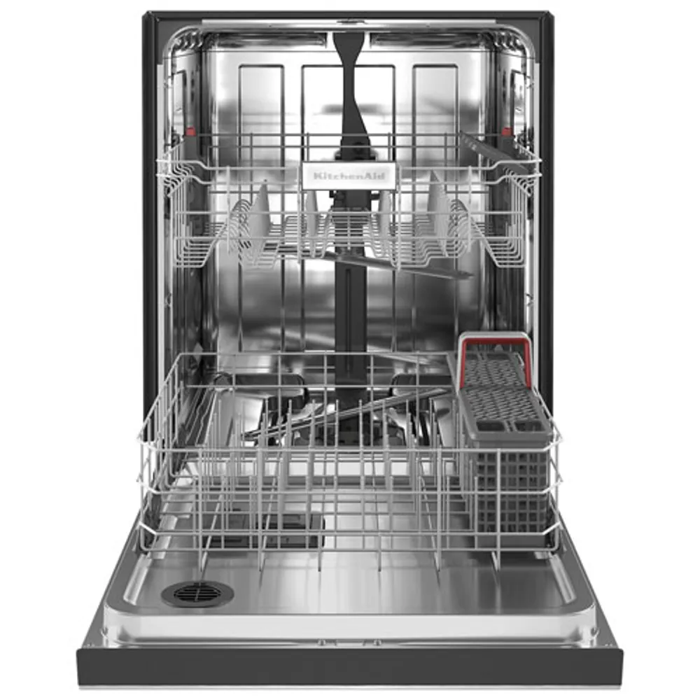 Lave-vaisselle encastrable 24 po 47 dB à cuve en inox de KitchenAid (KDFE104KPS) - Inox PrintShield