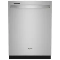 Whirlpool 24" 50dB Built-In Dishwasher with Stainless Steel Tub (WDT740SALZ) - Stainless Steel