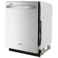Whirlpool 24" 50dB Built-In Dishwasher with Stainless Steel Tub (WDT740SALZ) - Stainless Steel