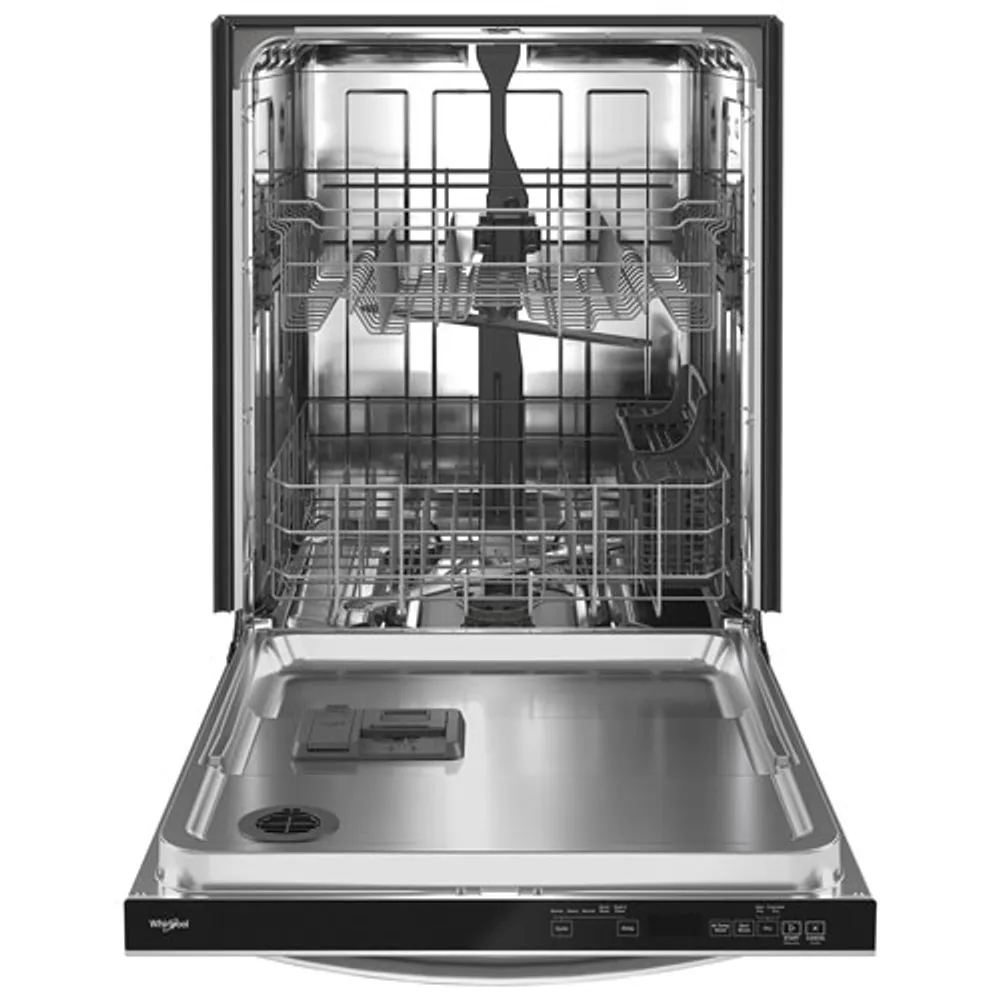 Whirlpool 24" 50dB Built-In Dishwasher with Stainless Steel Tub (WDT740SALZ) - Stainless Steel