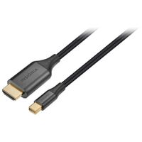 Insignia 3.05m (10 ft.) Mini DisplayPort to 4K Ultra HD HDMI Cable - Only at Best Buy