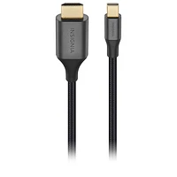 Insignia 3.05m (10 ft.) Mini DisplayPort to 4K Ultra HD HDMI Cable - Only at Best Buy