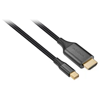 Câble mini DisplayPort à HDMI UHD 4K de 3,05 m (10 pi) d'Insignia - Exclusivité Best Buy