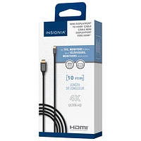 Câble mini DisplayPort à HDMI UHD 4K de 3,05 m (10 pi) d'Insignia - Exclusivité Best Buy