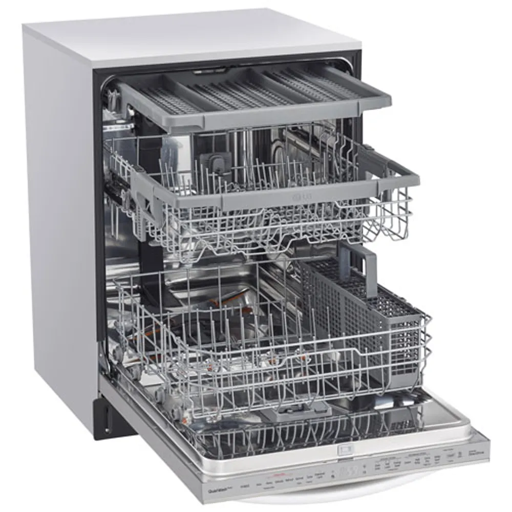 LG 24" 46dB Built-In Dishwasher with Third Rack (LDTS5552S) - Stainless Steel