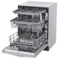 LG 24" 46dB Built-In Dishwasher with Third Rack (LDTS5552S) - Stainless Steel