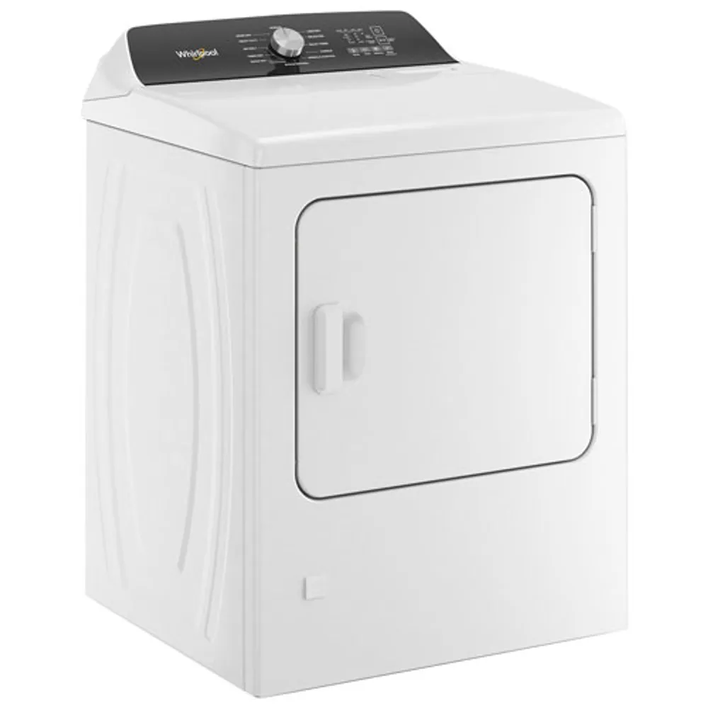 Whirlpool 7.0 Cu. Ft. Gas Steam Dryer (WGD5050LW) - White