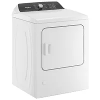 Whirlpool 7.0 Cu. Ft. Gas Steam Dryer (WGD5050LW) - White