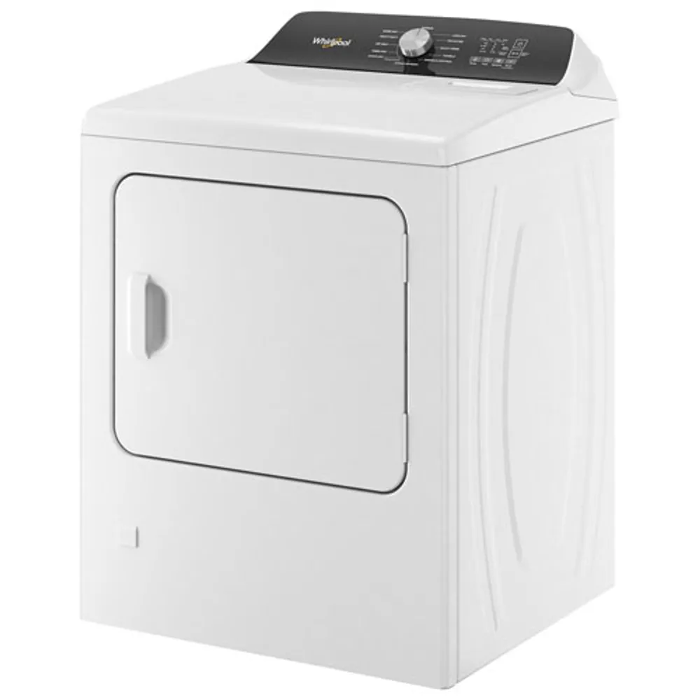 Whirlpool 7.0 Cu. Ft. Gas Steam Dryer (WGD5050LW) - White