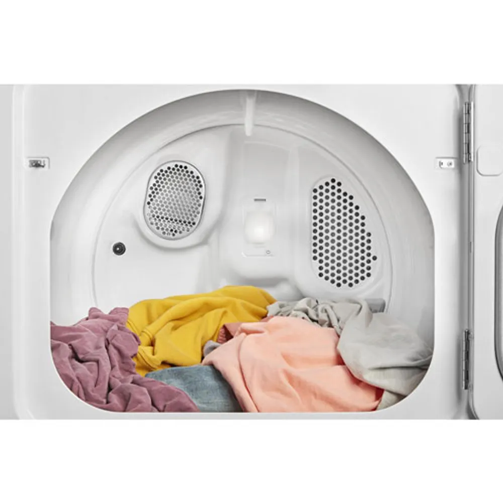 Whirlpool 7.0 Cu. Ft. Gas Steam Dryer (WGD5050LW) - White