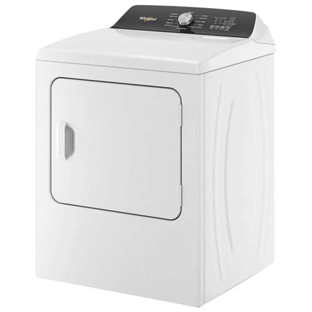 Whirlpool 7.0 Cu. Ft. Electric Steam Dryer (YWED5050LW) - White