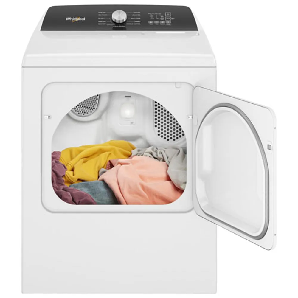 Whirlpool 7.0 Cu. Ft. Electric Steam Dryer (YWED5050LW) - White