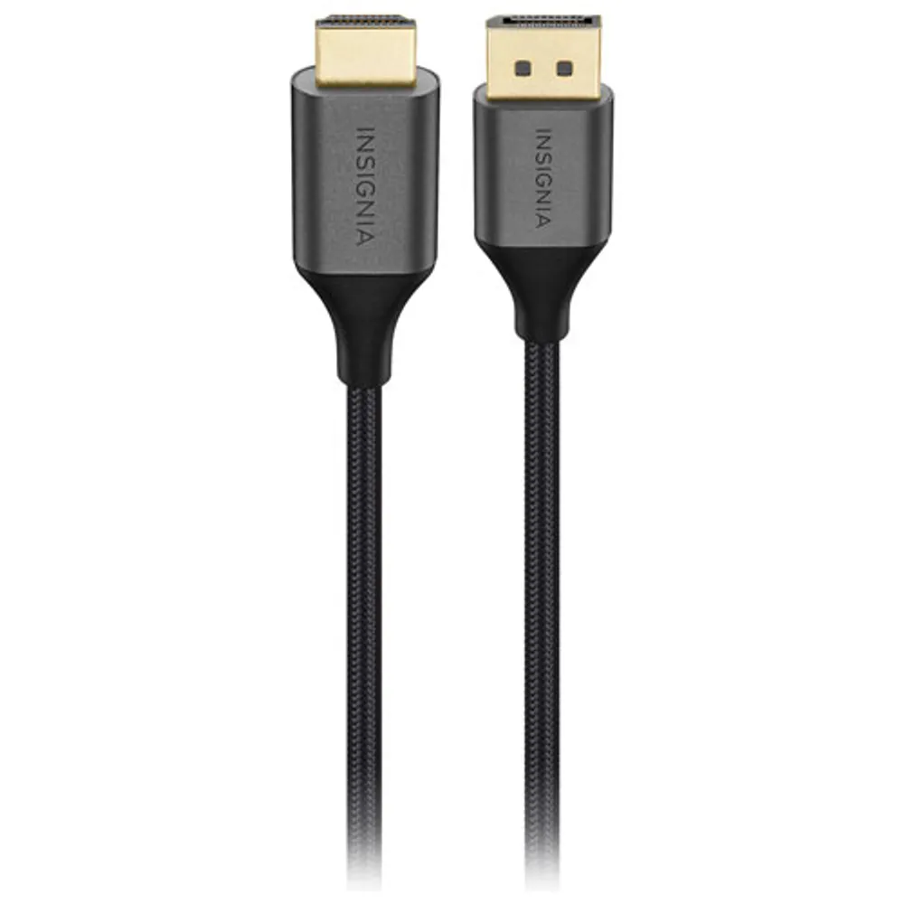 Insignia 1.83m (6 ft.) DisplayPort to 4K Ultra HD HDMI Cable - Only at Best Buy