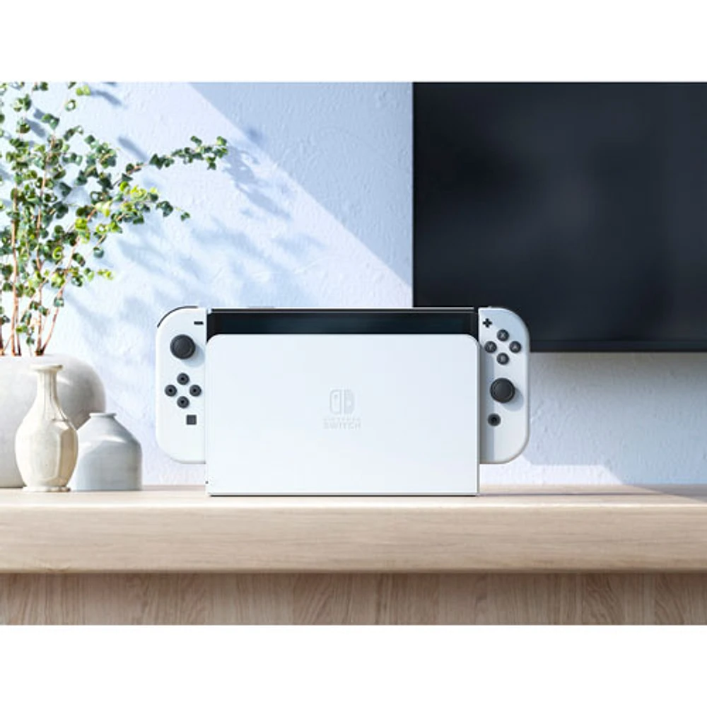 Console Nintendo Switch (Modèle OLED) - Blanc