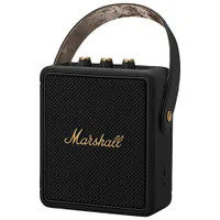 Marshall Stockwell II Splashproof Bluetooth Wireless Speaker - Black/Brass