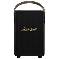 Marshall Tufton Splashproof Bluetooth Wireless Speaker - Black/Brass