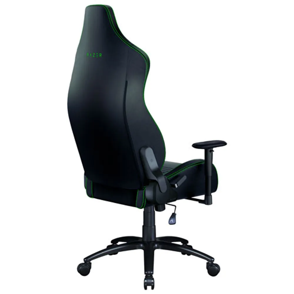 Razer Iskur X Ergonomic Faux Leather Gaming Chair - Black/Green