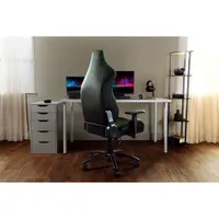 Razer Iskur X Ergonomic Faux Leather Gaming Chair - Black/Green