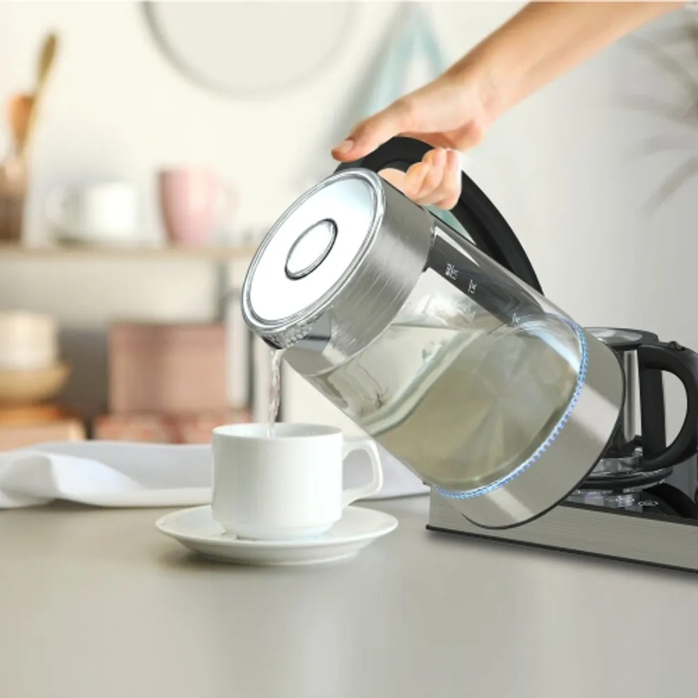 OXO Clarity Cordless Glass Electric Kettle