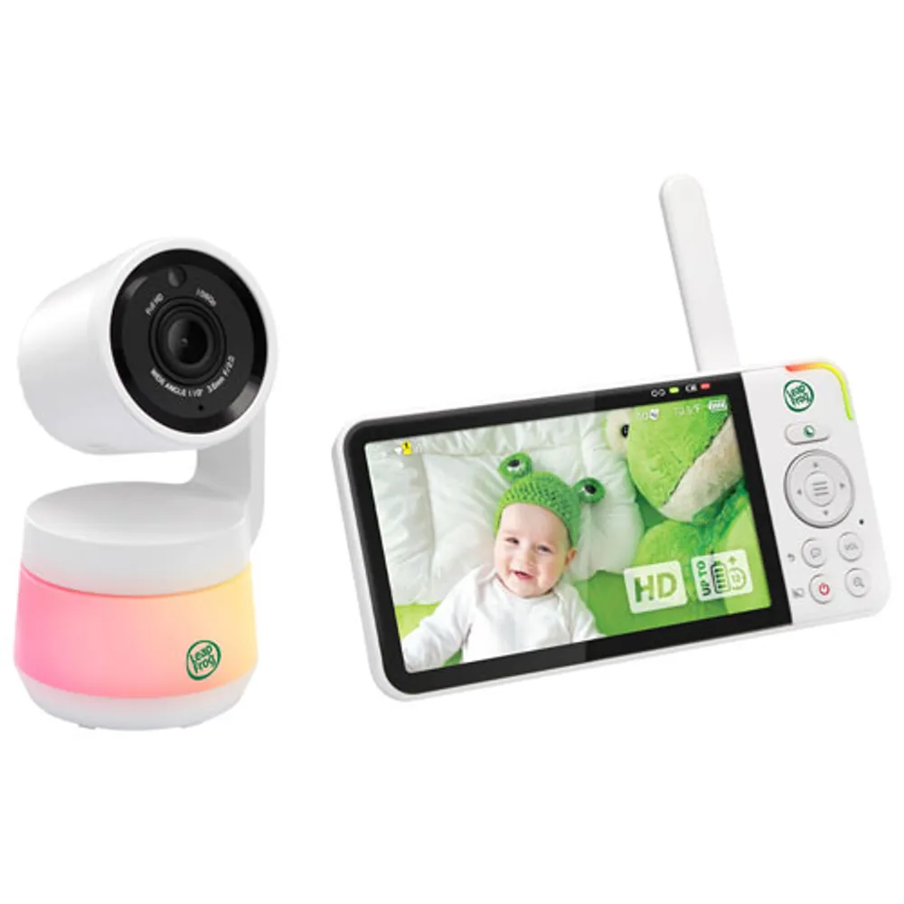 LeapFrog 5" Video Wi-Fi Baby Monitor with Night Vision, Zoom/Pan/Tilt & 2-Way Audio (LF925HD)