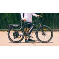 GoPowerBike GoEagle 500W Electric City Bike with up to 58km Battery Life - Black - Only at Best Buy