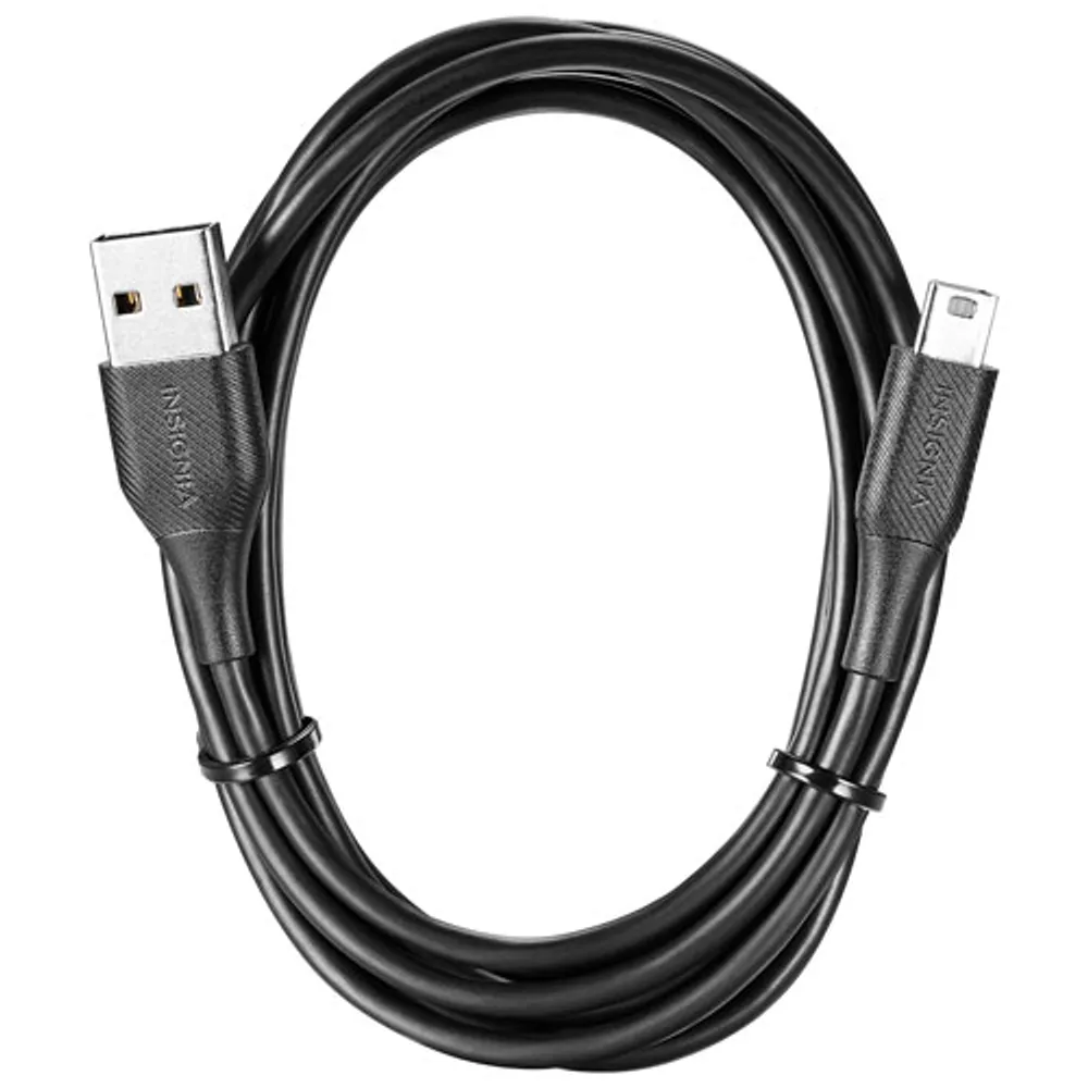 Insignia 1.8m (6 ft.) USB-A to Mini USB Cable (NS-PC2AMU6-C)