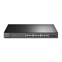 TP-Link JetStream TL-SG3428 24-Port 10/100/1000 Mbps Gigabit L2+ Managed Switch with 4 10G SFP+ Slots