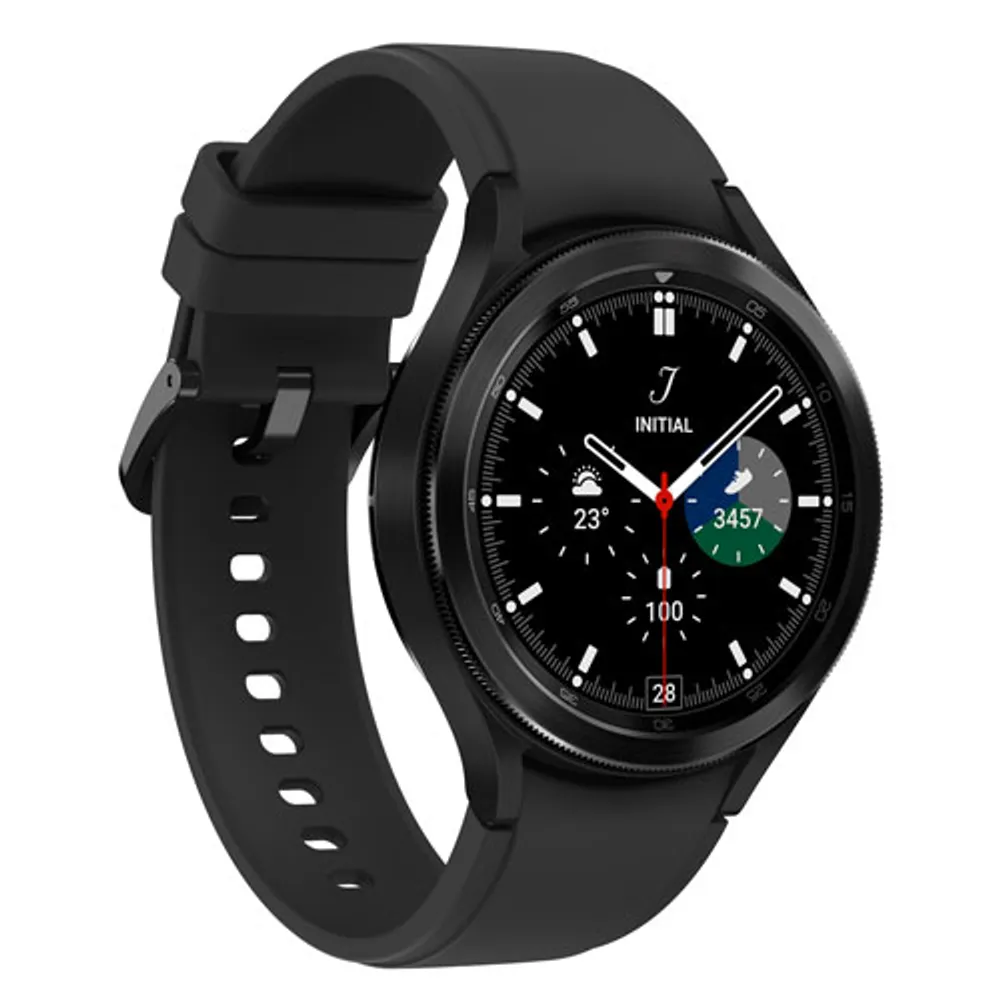 Samsung Galaxy Watch4 Classic 46mm Smartwatch with Heart Rate Monitor - Black