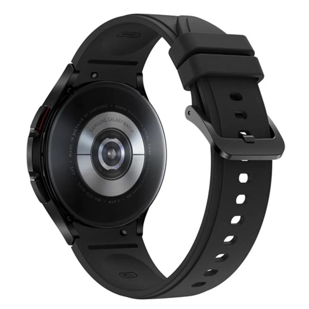 Montre intelligente Bluetooth de 46 mm Samsung Galaxy Watch4 Classic - Noir