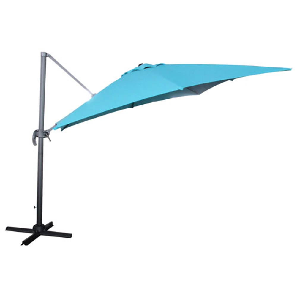 MyPatio Roman 10 ft. Square Offset Patio Umbrella