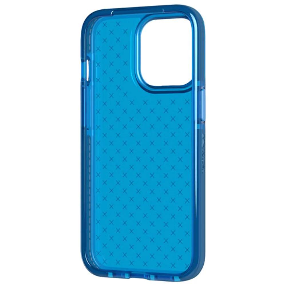 tech21 Evo Check Fitted Soft Shell Case for iPhone 13 Pro - Blue