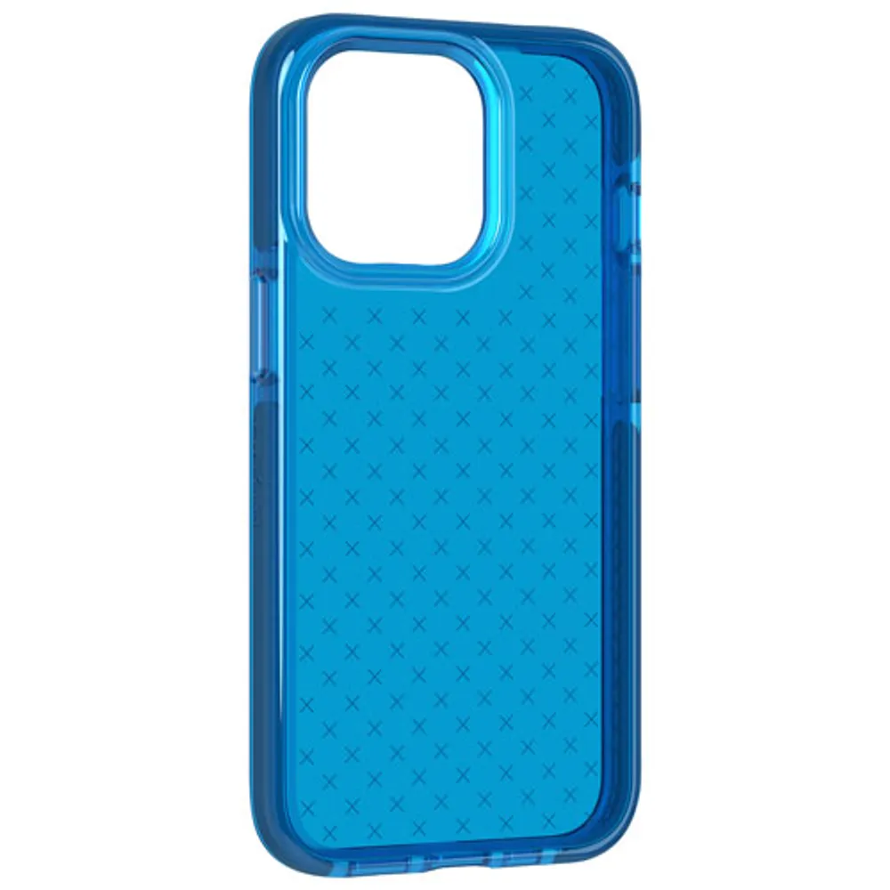 tech21 Evo Check Fitted Soft Shell Case for iPhone 13 Pro - Blue