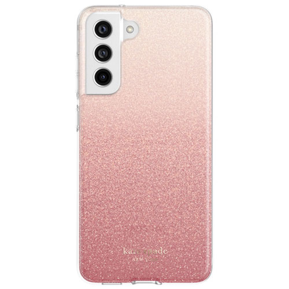 kate spade new york Fitted Hard Shell Case for Galaxy S21 FE - Glitter Sunset