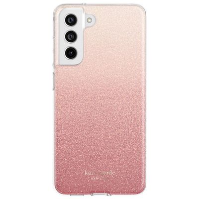 kate spade new york Fitted Hard Shell Case for Galaxy S21 FE - Glitter Sunset